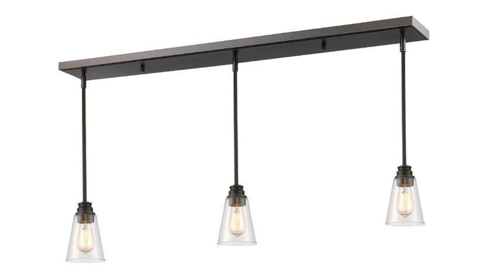 Harmony Vintage with Clear Glass Shade Pendant - LV LIGHTING