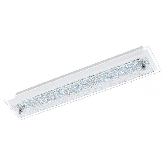 LED Satin Nickel with Glass Shade Vanity Light - LV LIGHTING