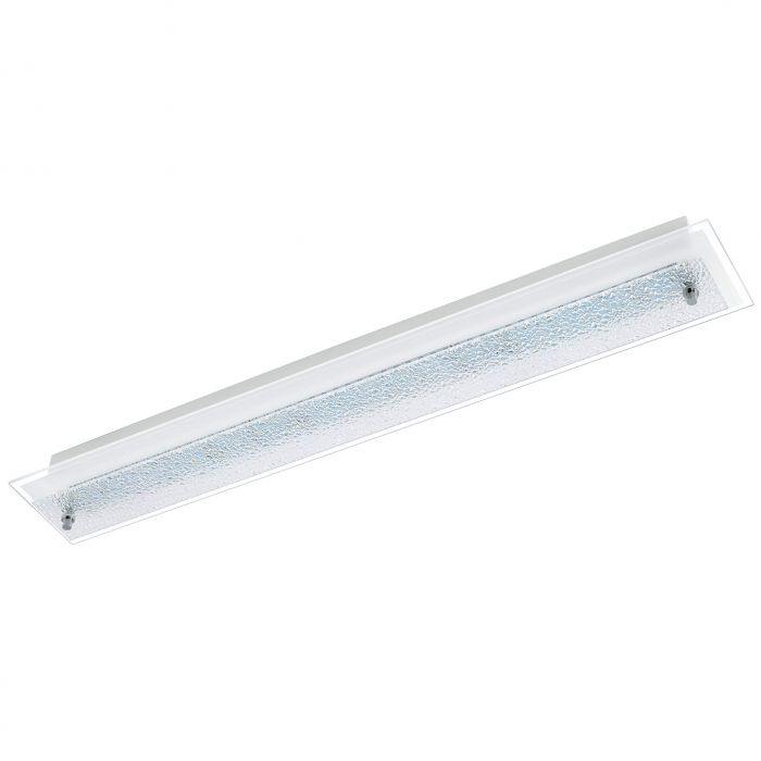 LED Satin Nickel with Glass Shade Vanity Light - LV LIGHTING