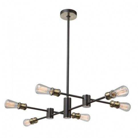 Steel Adjustable Arm with Socket Minimalist Chandelier - LV LIGHTING