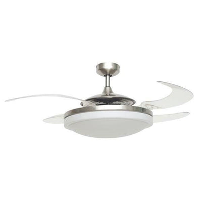 Steel with Retractable Blade Ceiling Fan - LV LIGHTING