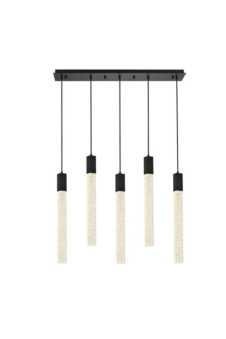 Chrome with 5 Lights Pendant - LV LIGHTING