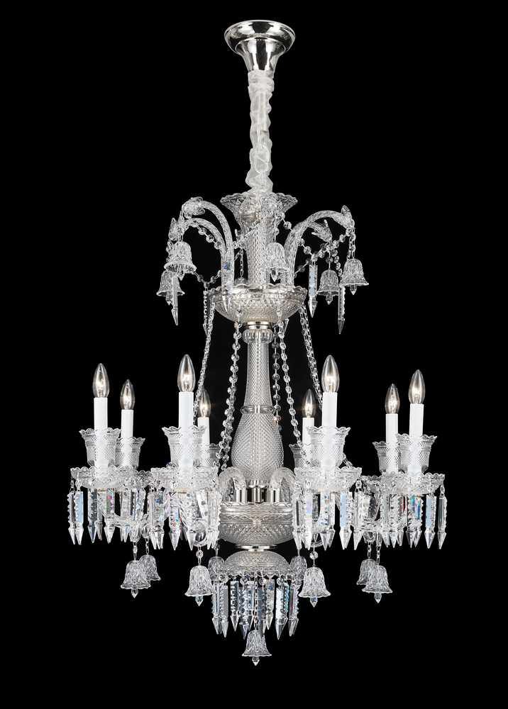Chrome with Crystal chandelier - LV LIGHTING