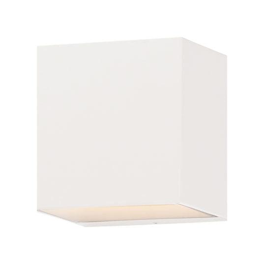 LED Square Aluminum Frame Outdoor Wall Sconce - LV LIGHTING