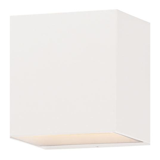 LED Square Aluminum Frame Outdoor Wall Sconce - LV LIGHTING