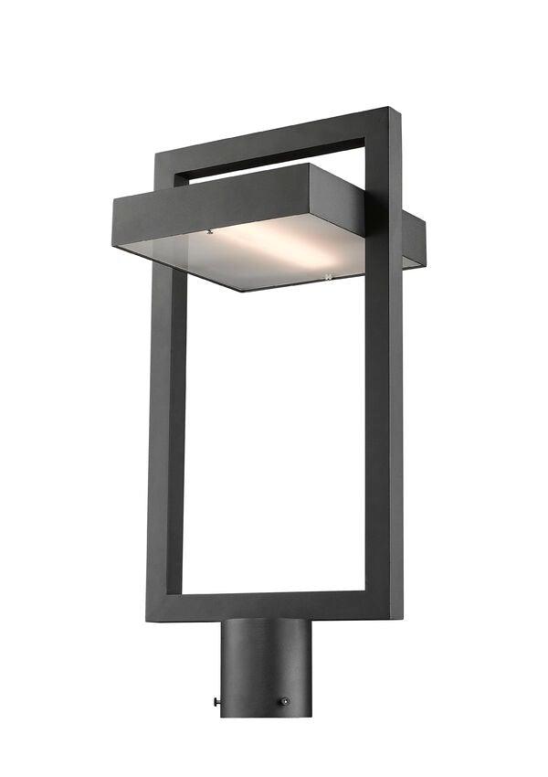 LED Aluminum with Square and Geometric Shape Outdoor Post Light - LV LIGHTING