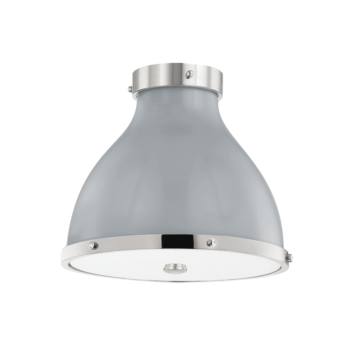 Steel Conical Shade Flush Mount - LV LIGHTING