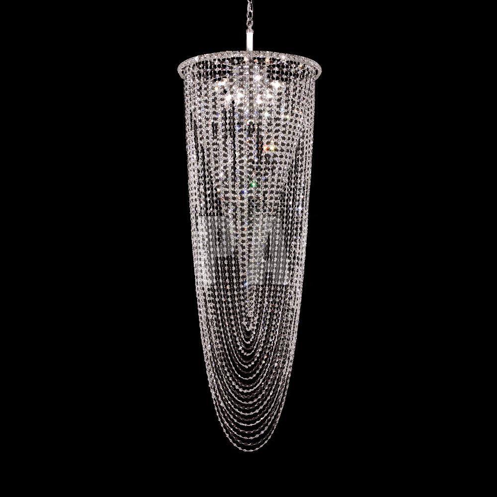 Chrome with Crystal Trand Chandelier - LV LIGHTING
