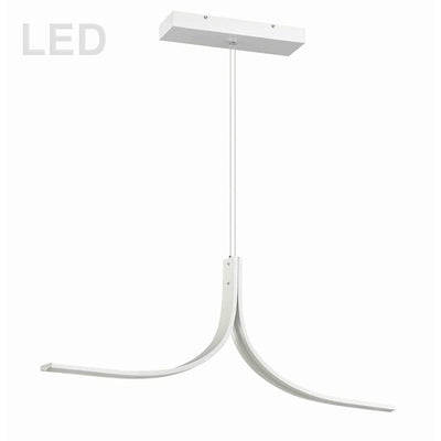 LED Steel Split Linear Pendant - LV LIGHTING