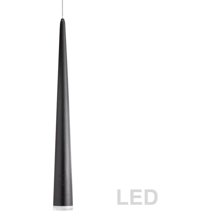 LED Steel Cylindrical Cone Pendant - LV LIGHTING