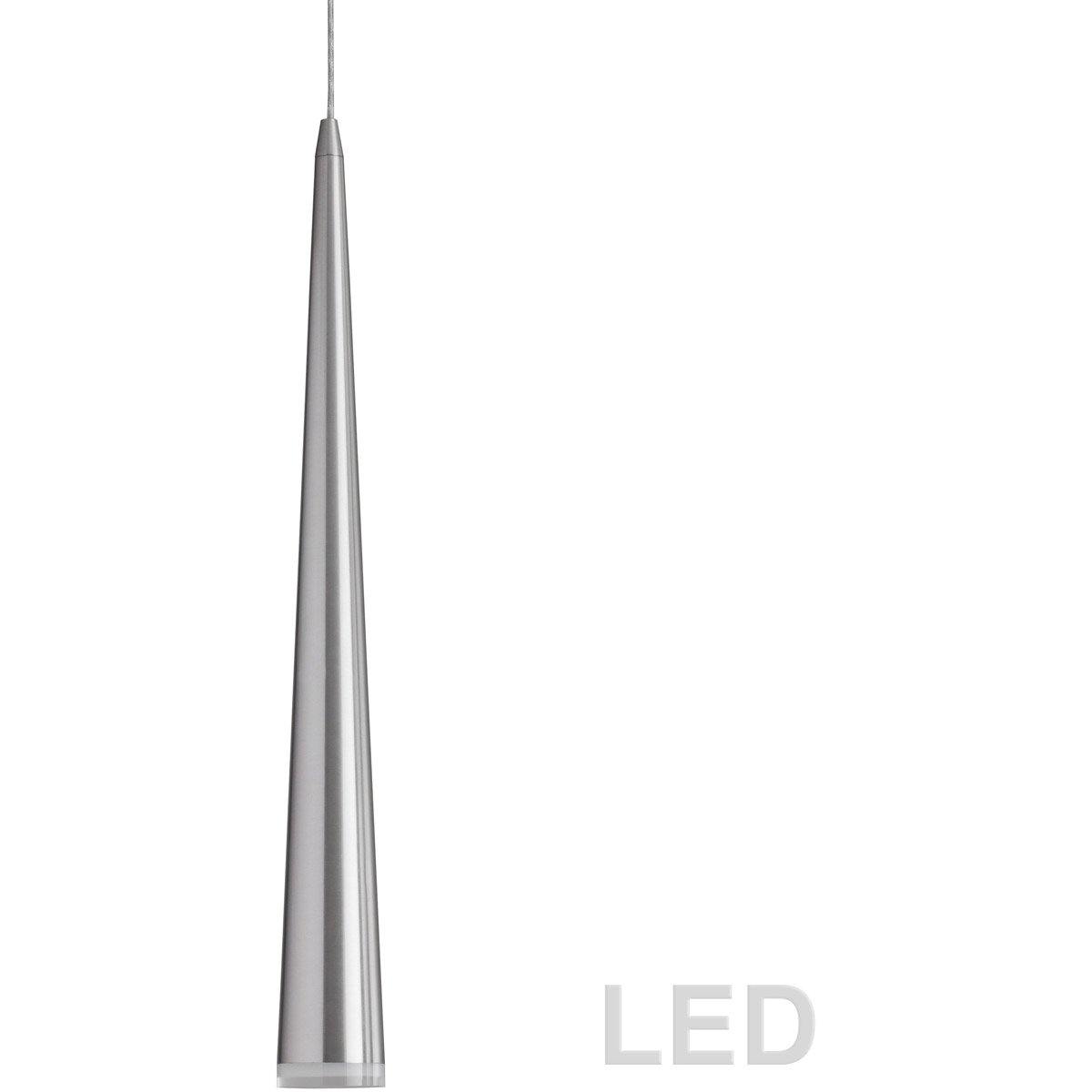 LED Steel Cylindrical Cone Pendant - LV LIGHTING