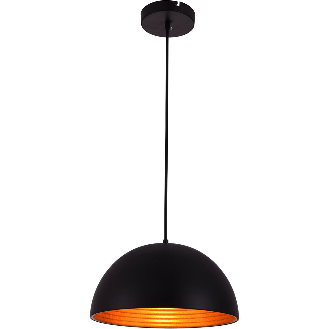 Matte Black Pendant - LV LIGHTING
