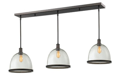 Steel with Large Warehouse Style Shade Pendant - LV LIGHTING