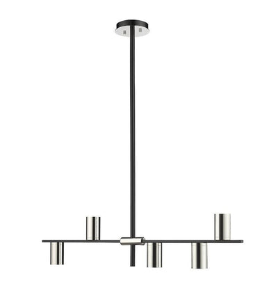 Steel Calumet Style Chandelier - LV LIGHTING