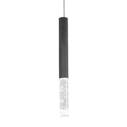 LED Aluminum Hexagon Tube Single Light Pendant - LV LIGHTING