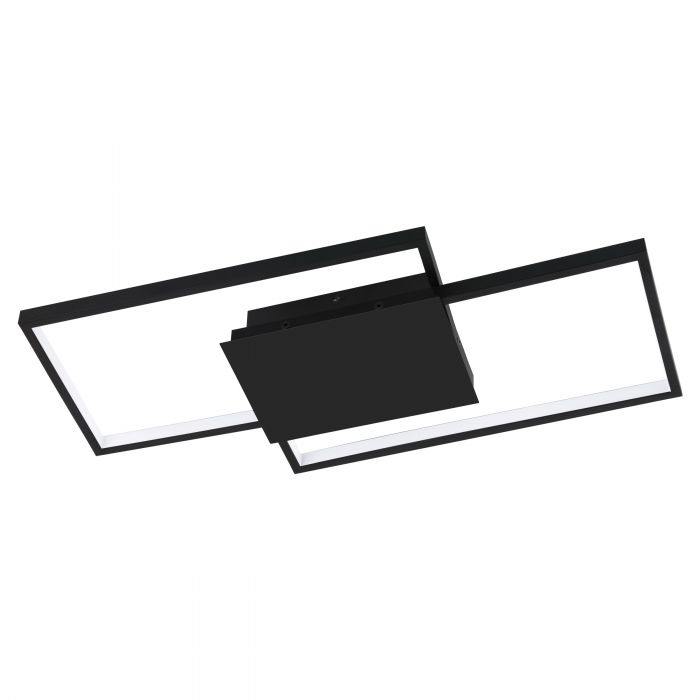 LED Black Aluminum Flush Mount - LV LIGHTING