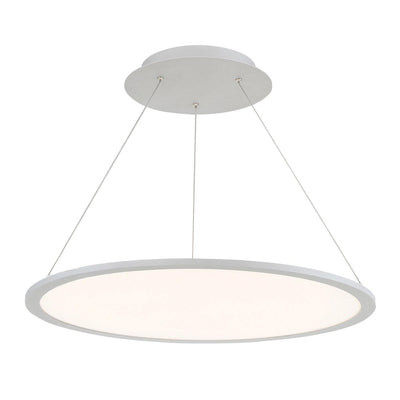 LED Titanium Color Aluminum Frame with Acrylic Diffuser Chandelier - LV LIGHTING