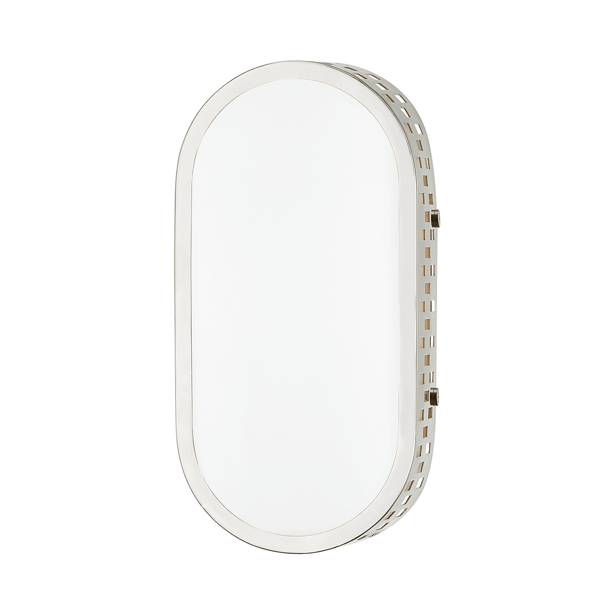 Steel Capsule Frame with Opal Matte Glass Shade Wall Sconce - LV LIGHTING