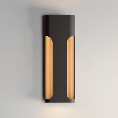 LED Aluminum Frame with Indirect Light Outdoor Wall Sconce