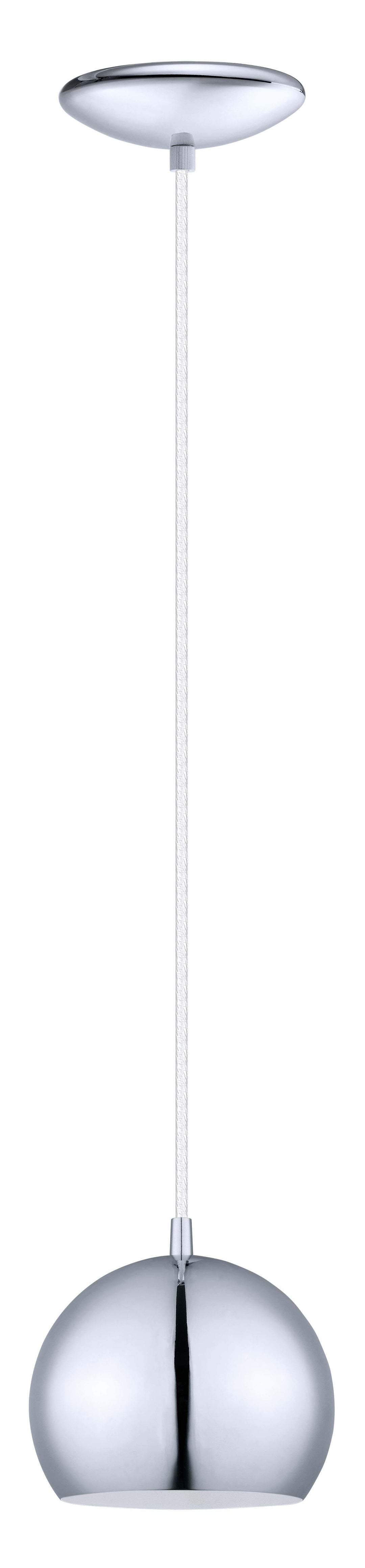 Chrome Single Light Pendant - LV LIGHTING