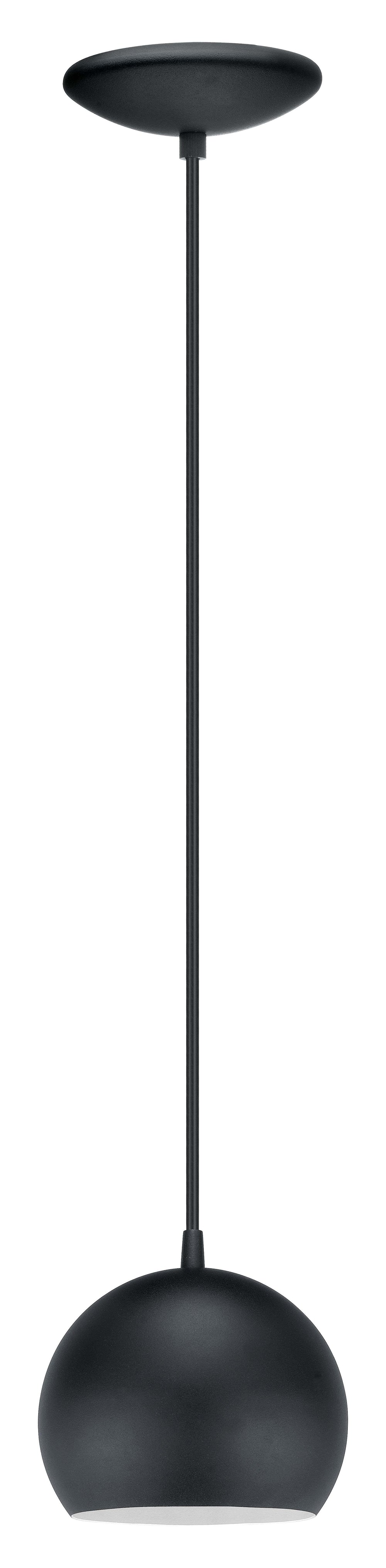 Chrome Single Light Pendant - LV LIGHTING