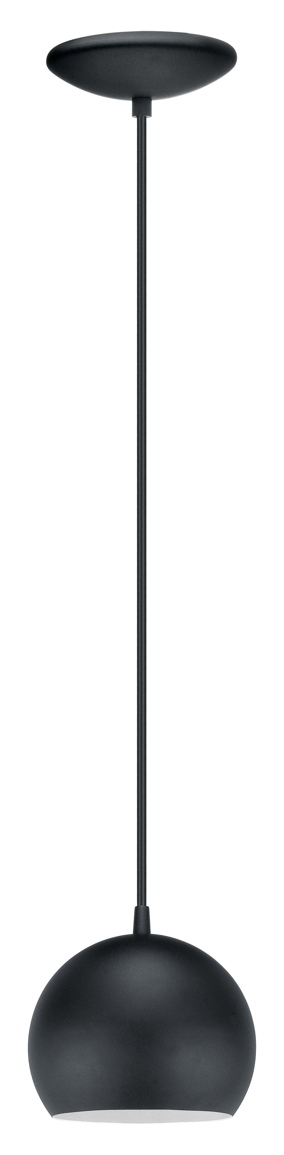 Chrome Single Light Pendant - LV LIGHTING