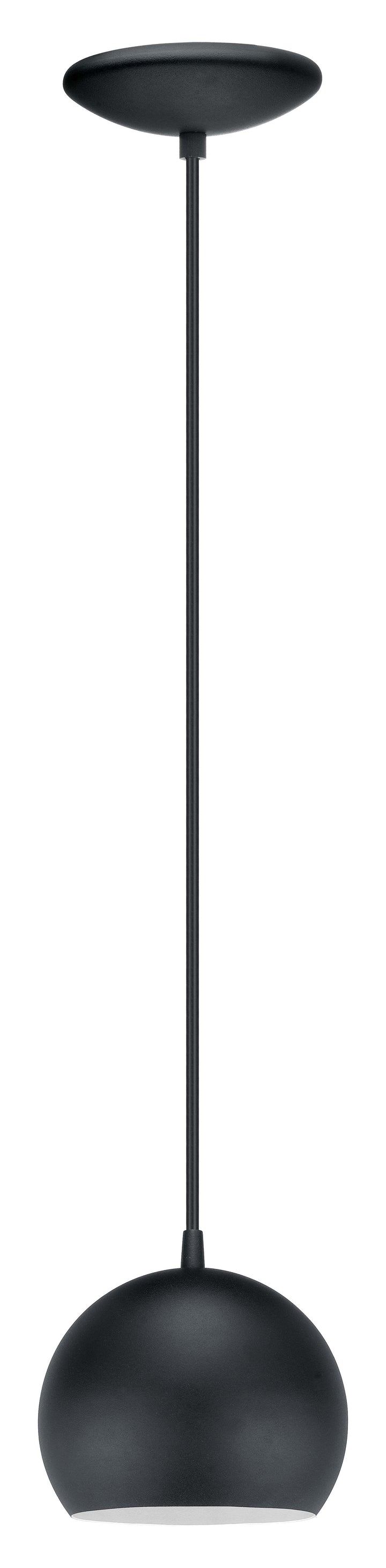 Chrome Single Light Pendant - LV LIGHTING