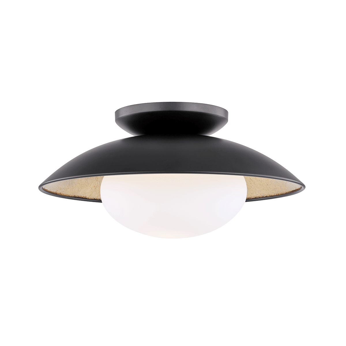 Steel Bowl Shade Flush Mount - LV LIGHTING