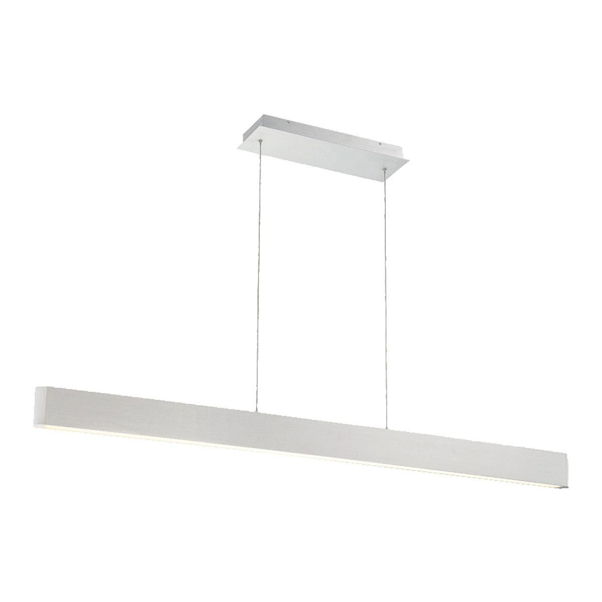 LED Aluminum Frame with Polycarbonate Diffuser Linear Pendant - LV LIGHTING