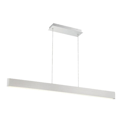 LED Aluminum Frame with Polycarbonate Diffuser Linear Pendant - LV LIGHTING