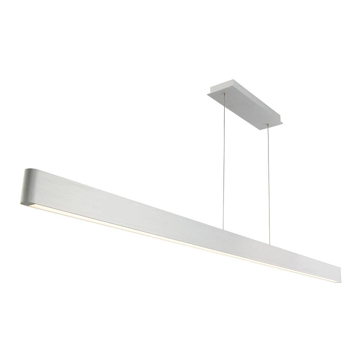 LED Aluminum Frame with Polycarbonate Diffuser Linear Pendant - LV LIGHTING